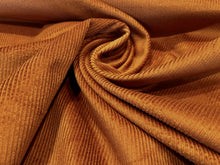 Load image into Gallery viewer, Ginger Wide Wale Corduroy 98% Cotton 2% Spandex.    1/4 Metre Price