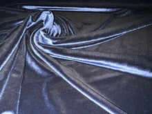 Load image into Gallery viewer, Bright Navy Stretch Velvet 93% Polyester 7% Spandex     1/4 Meter Price