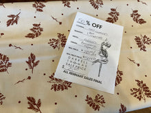 Load image into Gallery viewer, #1043 Autumn Leaves 100% Cotton Remnant