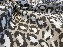 Load image into Gallery viewer, Designer Mink Spotted Cat 100% Cotton 15,000 DR 75% off!! 1/4 Metre Price