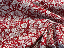 Load image into Gallery viewer, Liberty Emily Belle Crimson 100% Cotton.   1/4 Metre Price