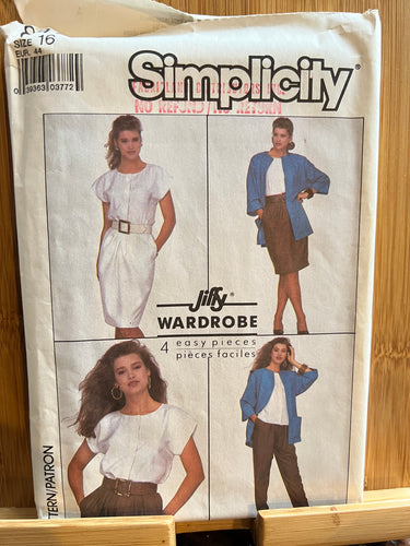 RARE Vintage Simplicity #8478 Size 16