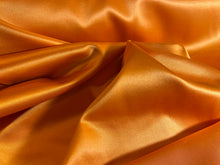 Load image into Gallery viewer, Tangerine Orange Radiance 55% Cotton 45% Silk.  1/4 Metre Price