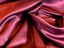Load image into Gallery viewer, Bordeaux Radiance 55% Cotton 45% Silk.  1/4 Metre Price