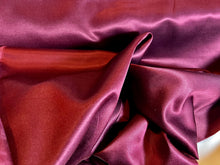 Load image into Gallery viewer, Bordeaux Radiance 55% Cotton 45% Silk.  1/4 Metre Price