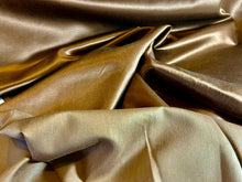 Load image into Gallery viewer, Caramel Radiance 55% Cotton 45% Silk.  1/4 Metre Price