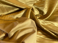 Load image into Gallery viewer, Gold Radiance 55% Cotton 45% Silk.  1/4 Metre Price