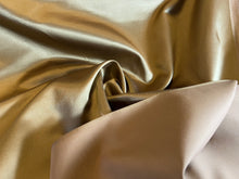 Load image into Gallery viewer, Copper Gold Radiance 55% Cotton 45% Silk.  1/4 Metre Price