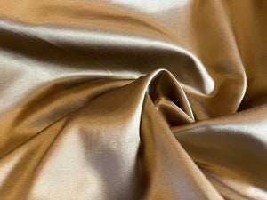 Copper Gold Radiance 55% Cotton 45% Silk.  1/4 Metre Price