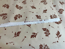 Load image into Gallery viewer, #1043 Autumn Leaves 100% Cotton Remnant