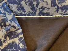 Load image into Gallery viewer, #1046 Reversible Italian Denim 97% Cotton 3% Elastane Remnant