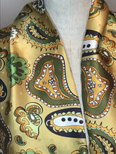 Load image into Gallery viewer, Designer Silk Paisley Infinity Scarf
