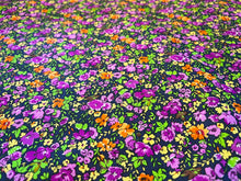 Load image into Gallery viewer, Designer Floral 100% Silk Taffeta.  1/4 Metre Price