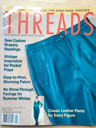 Threads Magazine #96  September 2001