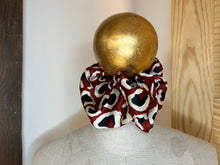 Load image into Gallery viewer, Designer Large Modern Leopard 100% Silk  Scrunchie