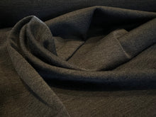 Load image into Gallery viewer, Designer Charcoal Grey 90% Wool 10% Cashmere Knit.   1/4 Metre Price