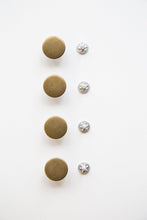 Load image into Gallery viewer, Antique Brass Jenny Overalls Hardware Kit