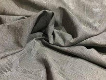 Load image into Gallery viewer, Grey Woven Stretch Suiting 100% Wool.   1/4 Metre Price