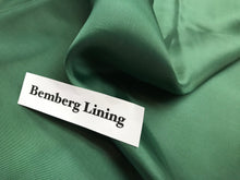 Load image into Gallery viewer, Uniform Green Bemberg Lining      -       1/4 Meter Price