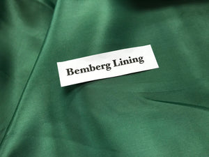Uniform Green Bemberg Lining      -       1/4 Meter Price