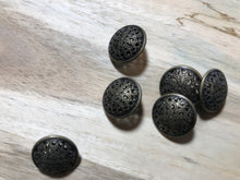 Load image into Gallery viewer, Antique Gold Filigree Buttons.    Price per Button