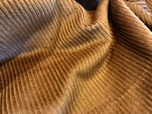 Load image into Gallery viewer, Burnt Gold Wide Wale Corduroy 98% Cotton 2% Spandex.    1/4 Metre Price