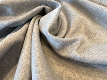 Load image into Gallery viewer, Designer  Speckled Grey 30% Cashmere 70% Wool Coating.      1/4 Metre Price