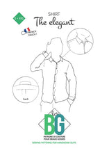 Load image into Gallery viewer, BG Sewing Patterns - The Elegant (Tailored Shirt)