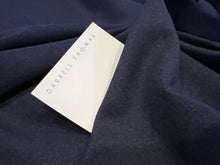 Load image into Gallery viewer, Dark Blue Super Soft Denim 78% Cotton 21% Polyester 1% Spandex. 1/4 Metre Price
