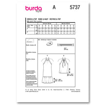 Load image into Gallery viewer, Burda #5737 Sewing Pattern Size 8 - 18
