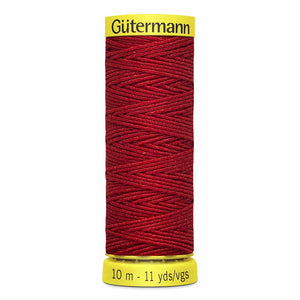 GÜTERMANN Elastic Thread 10m - Red  #4562063