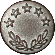 Load image into Gallery viewer, 3/4" Antique Silver Jean Buttons Package of 6  #3033295