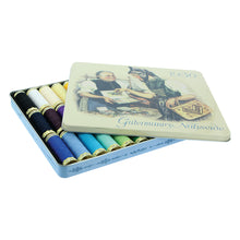 Load image into Gallery viewer, Gutermann Nostalgia Box with 30 piece 100m Polyester Thread