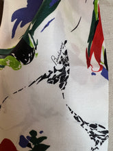 Load image into Gallery viewer, Designer Abstract 100% Silk Twill Scarf