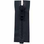 Navy Activewear One Way Separating Reversible Tab Zipper 90cm (36″)
