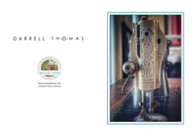 Load image into Gallery viewer, Handmade Antique Sewing Machine Details Card          Price per Card