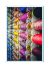 Load image into Gallery viewer, Handmade Coloured Thread Card          Price per Card