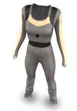 Load image into Gallery viewer, Lavender Taupe Sensitive Sand Italian Polyester Microfibre &amp; Lycra 70% 0ff!!  Price per METRE