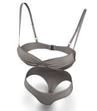 Load image into Gallery viewer, Lavender Taupe Sensitive Sand Italian Polyester Microfibre &amp; Lycra 70% 0ff!!  Price per METRE