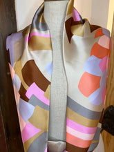 Load image into Gallery viewer, Retro Spring 100% Silk Charmeuse Scarf