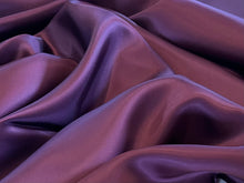 Load image into Gallery viewer, Designer Elegant Eggplant 100% Bemberg Lining.    1/4 Metre Price