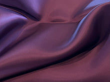 Load image into Gallery viewer, Designer Elegant Eggplant 100% Bemberg Lining.    1/4 Metre Price