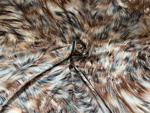 Load image into Gallery viewer, Italian Brushstroke  Abstract 100% Silk Crepe de Chine     1/4 Metre Price