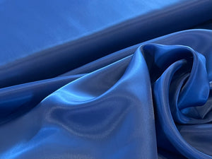 Designer Regal Blue 100% Bemberg Lining.    1/4 Metre Price