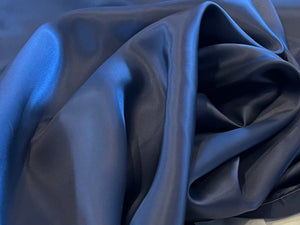 Designer Regal Navy 100% Bemberg Lining.    1/4 Metre Price