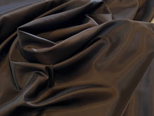 Load image into Gallery viewer, Designer Truffle Chocolate 100% Bemberg Lining.    1/4 Metre Price