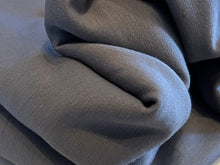 Load image into Gallery viewer, #1704 Grey Blue Bamboo French Terry 67% Bamboo Rayon 28% Cotton 5% Spandex Knit Remnant