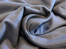 Load image into Gallery viewer, Grey Blue Bamboo French Terry 67% Bamboo Rayon 28% Cotton 5% Spandex Knit    PRICE PER METRE