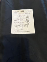 Load image into Gallery viewer, #1446 Designer Matte Black Stretch Bemberg Lining Remnant