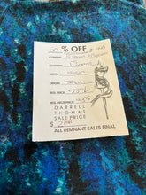 Load image into Gallery viewer, #1448 Royal, Turquoise &amp; Black  Sweater Knit 93% Polyester 5% Rayon 2% Spandex Remnants